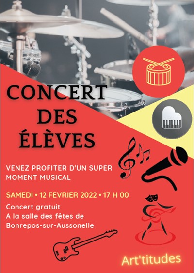 concert des élèves arttitudes