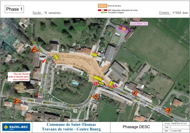 Aménagement CENTRE-BOURG / Phase 1